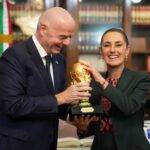 Mundial 2026: Sheinbaum sostendrá una reunión con Infantino en Palacio Nacional